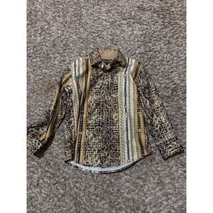 Toddler Buchon Long Sleeve Button Down Shirt 4